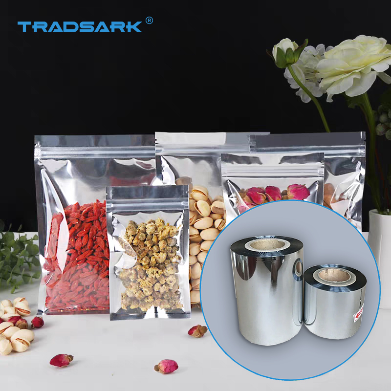 Aluminized polyester film roll manufactured in China, ideal for packaging, insulation, and decorative applications.