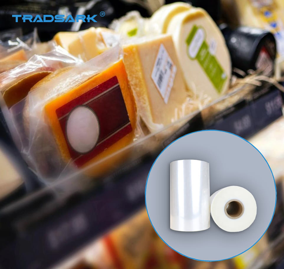 High-barrier BOPA nylon film roll used for food packaging and industrial lamination applications.