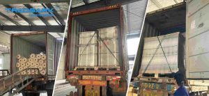 Food packaging film extrusion and biaxial orientation process for BOPP and BOPET films