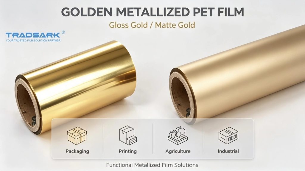 Metallized PET film